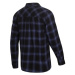 Willard NYXIS Pánska flanelová košeľa, tmavo modrá, veľkosť