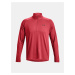 Červené športové tričko Under Armour UA Tech 2.0 1/2 Zip