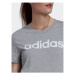 Adidas Tričko Essentials Logo HL2053 Sivá Slim Fit