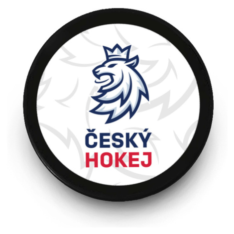 Hokejové reprezentácie puk Czech Ice Hockey logo lion