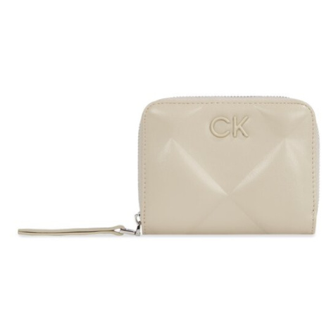 Calvin Klein Veľká dámska peňaženka Quilt K60K611783 Béžová