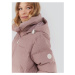 Dámska zimná bunda FUNDANGO Mirabelle Padded Jacket-325-smoke rose