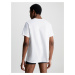 Pánske tričko 3 Pack T-Shirts Cotton Classics 000NB4011E100 biela - Calvin Klein