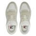 Tommy Jeans Sneakersy Tjw Retro Basket Flatform Velcro EN0EN02573 Écru