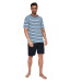 Pánské pyžamo model 15268224 vícebarevná M - Cornette