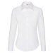 White lady-fit classic shirt Oxford Fruit Of The Loom