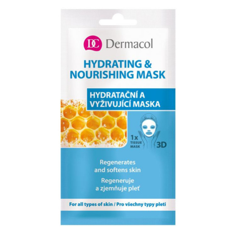 DERMACOL Textilná Hydratačná a vyživujúca maska