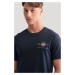 TRIČKO GANT REG ARCHIVE SHIELD EMB SS T-SHIRT EVENING BLUE