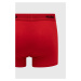 Boxerky HUGO (3-pak) pánske,červená farba,50469766