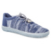 Barefoot tenisky Jonap - Knitt NEW vegan bielo-modrá