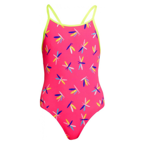 Dievčenské plavky funkita fly dragon diamond back one piece girls