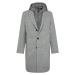 Boggi Milano Prechodný kabát  sivá / sivá melírovaná