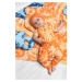 Dojčenský bavlnený overal Nicol Tomi oranžová, veľ:80 , 20C49473