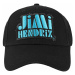 šiltovka Jimi Hendrix - Blue Stencil Logo - BLACK - ROCK OFF - JHXCAP01BLB