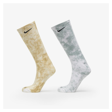 Nike Everyday Everyday Plus Cushioned Tie-Dye Crew Socks 2-Pack