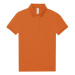 B&amp;C Dámske polo tričko PW461 Pure Orange