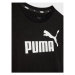 Puma Tričko Essentials Logo 586960 Čierna Regular Fit