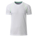 James & Nicholson Pánske funkčné tričko JN496 - Bielo-žiarivo zelená
