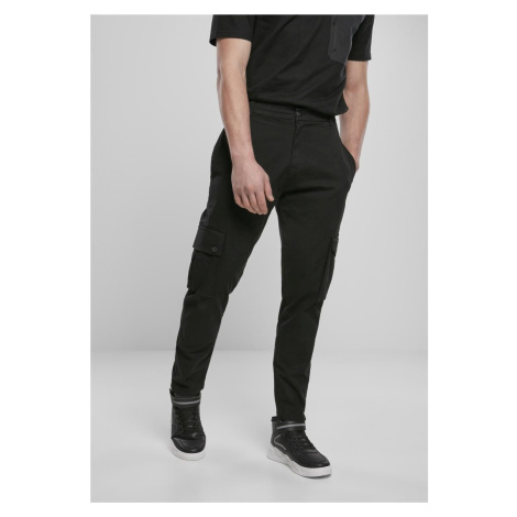 Tapered Cargo Pants Black