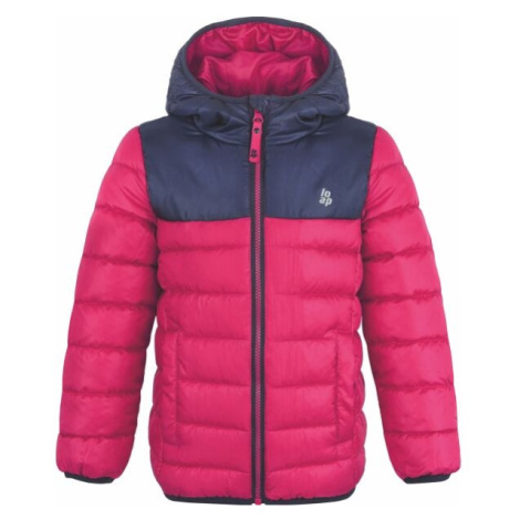 Loap INGRITTE Dievčenská zimná bunda, ružová, veľkosť