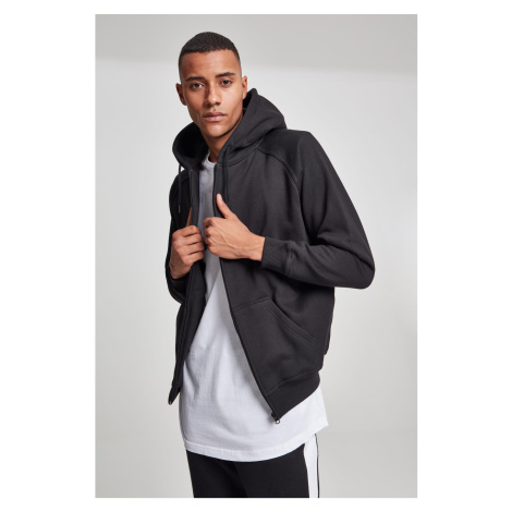 Zip-up sweatshirt black Urban Classics