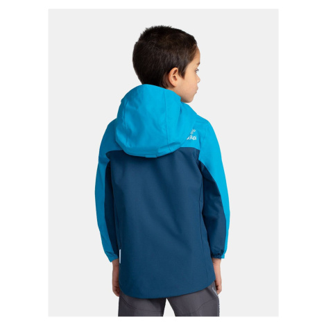Modrá chlapčenská outdoorová bunda Kilpi Orleti