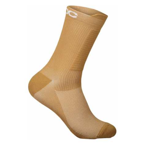 POC Lithe MTB Mid Sock Aragonite Brown M Cyklo ponožky