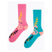 Veselé ponožky Dedoles Pani plameniaková (D-U-SC-RSS-B-C-1299) M