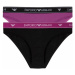Emporio Armani Underwear Emporio Armani LogoBand nohavičky 2-balenie - čierna/vivid purple Veľko