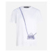 Tričko Karl Lagerfeld Karl K Cross Bag T-Shirt White