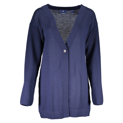 Modrý dámsky kardigan GANT