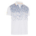 Callaway Abstract Chev Mens Bright White Polo košeľa