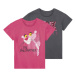 Dievčenské bavlnené tričko, 2 kusy (Ružový panter)