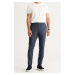 ALTINYILDIZ CLASSICS Men's Navy Blue Slim Fit Slim Fit Elastic Waist Flexible Classic Fabric Tro