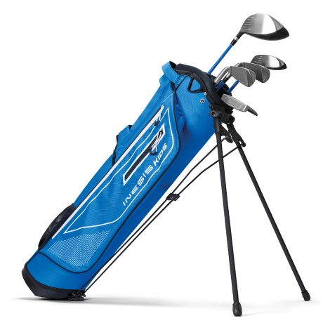 Modré golfové vybavenie