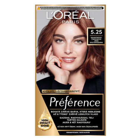 Permanentná farba Loréal Préférence 5.25 ľadová hnedá - L’Oréal Paris + darček zadarmo