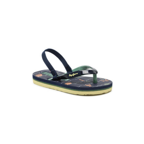 Pepe Jeans Sandále Beach Palms Boy K PBS70052 Tmavomodrá