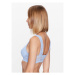 Emporio Armani Underwear Podprsenka Bralette 164616 3R218 00291 Modrá