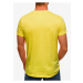 Žlté pánske basic tričko Edoti