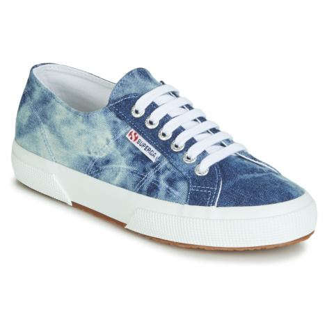 Superga  2750 TIE DYE DENIM  Nízke tenisky Modrá