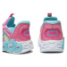 Skechers Sneakersy Infinite Heart Lights 303755N/PKMT Strieborná