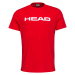 Pánské tričko Head Club Basic T-Shirt Men Red XL