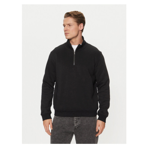 Jack&Jones Mikina Bradley 12250747 Čierna Relaxed Fit Jack & Jones