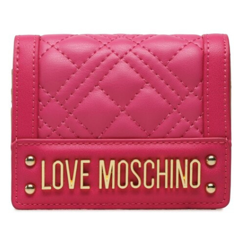 LOVE MOSCHINO Malá dámska peňaženka JC5601PP0GLA0604 Ružová