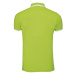 SOĽS Pasadena Pánske polo triko SL00577 Lime / White