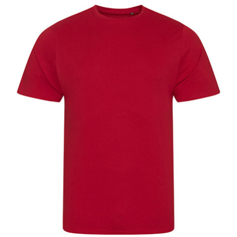 Ecologie Pánske tričko s organickej bavlny EA001 Fire Red