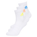 ADIDAS SPORTSWEAR Športové ponožky 'CUSH'  modrá / žltá / marhuľová / biela