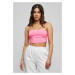 Women's Neon Bandeau Top neonpink