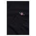 SVETER GANT SUPERFINE LAMBSWOOL HALF ZIP BLACK