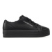 Calvin Klein Jeans Sneakersy Vulc Flatform Laceup Low Lw YW0YW00819 Čierna